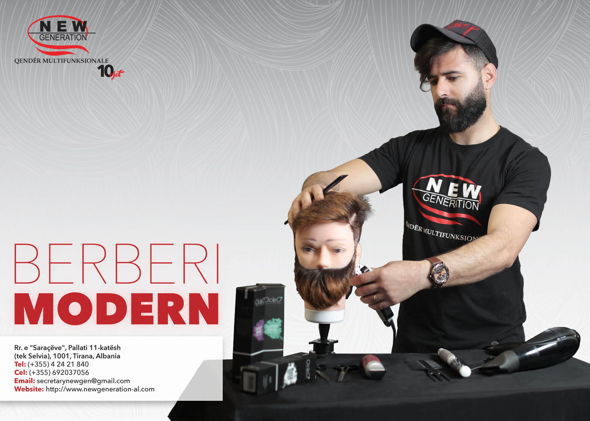 Modern barber